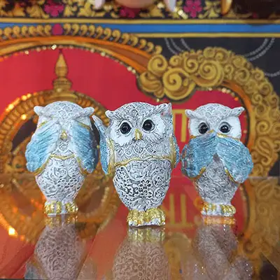 categoria de trios sabios decorativos