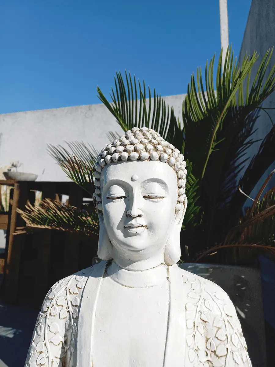 Buda para exterior de meditacion, mediano para balcon o jardin