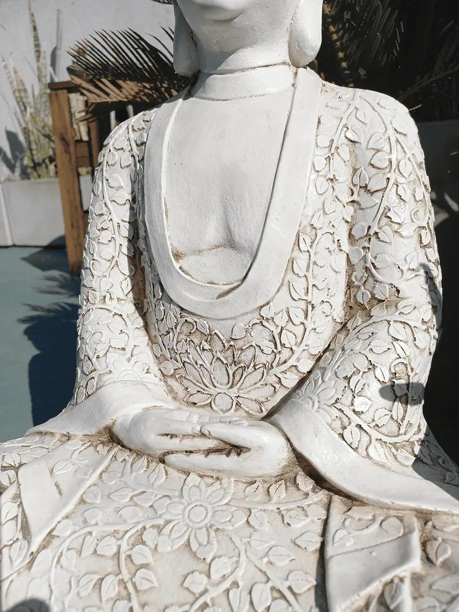 Buda para exterior de meditacion, mediano para balcon o jardin