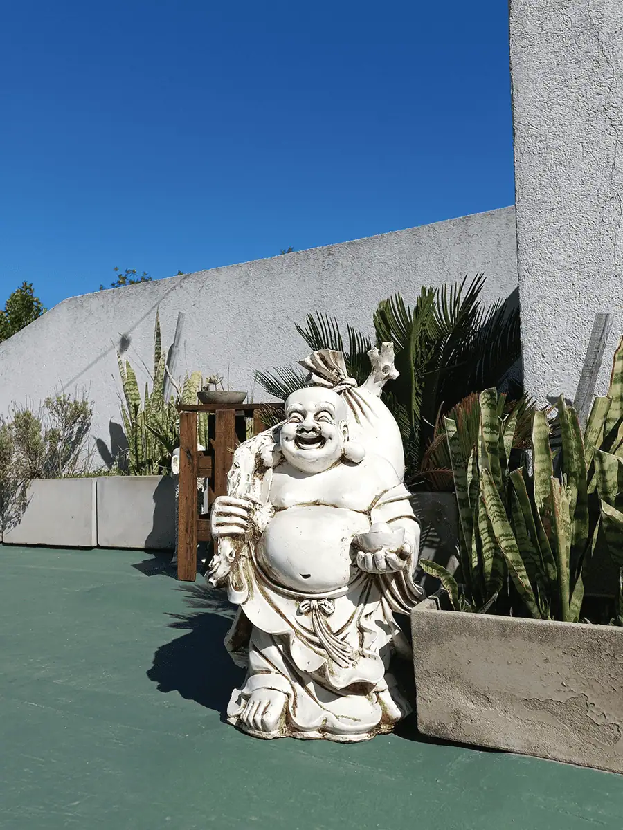 Budai para exterior de Abundancia 