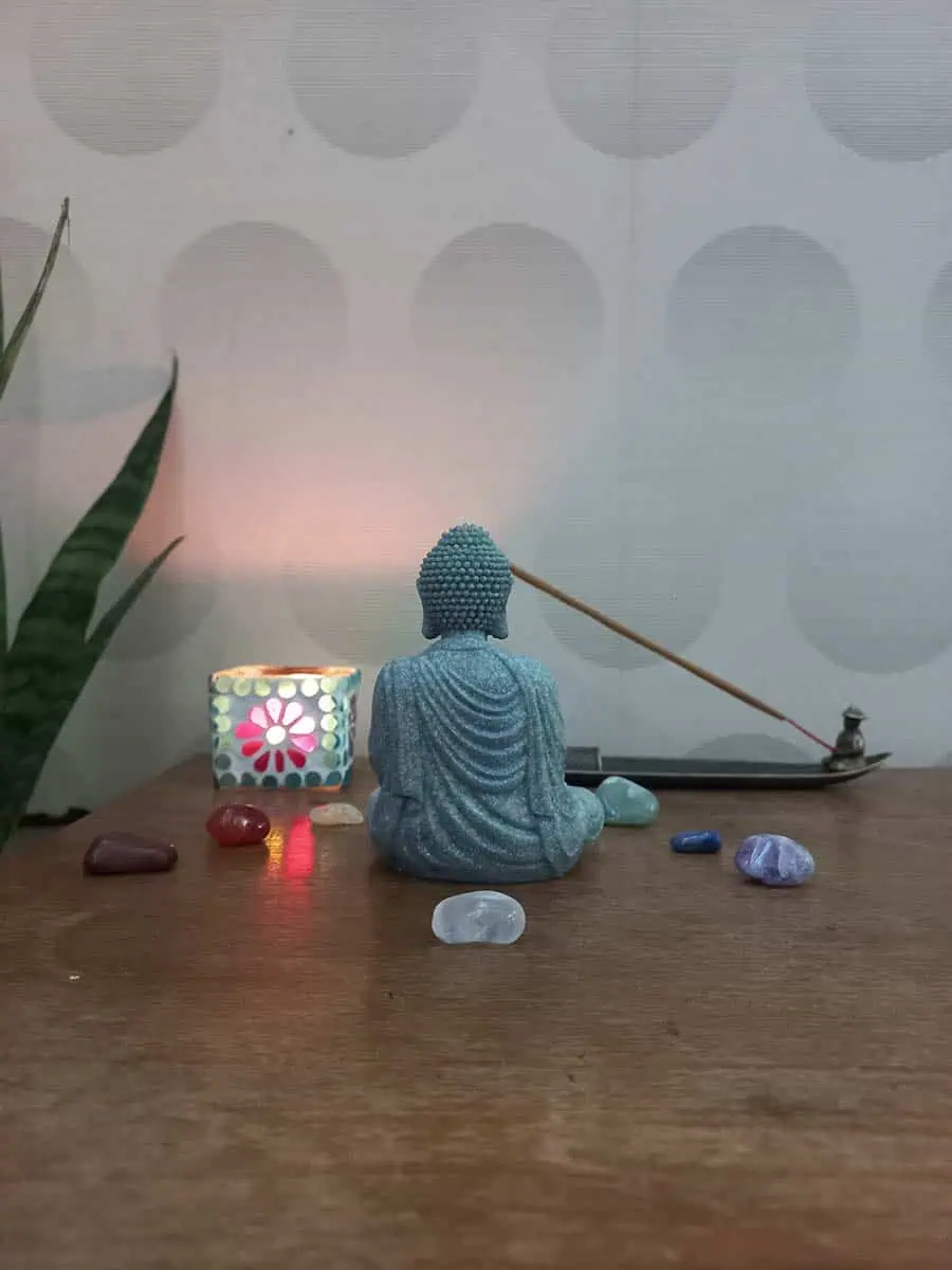 imagen de Buda Mudra Abhaya