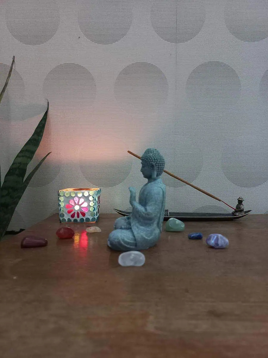 imagen de Buda Mudra Abhaya