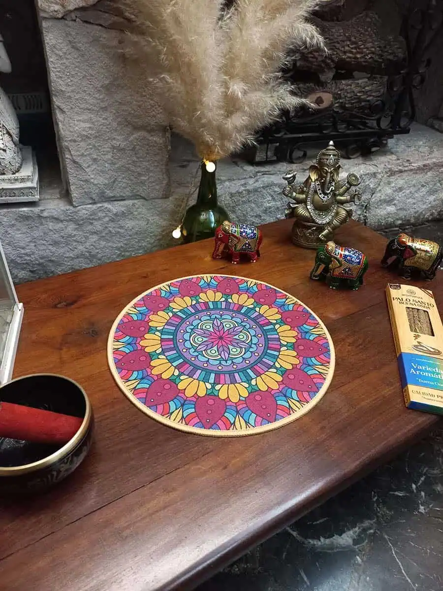 Mandala Centro de mesa 30cm, modelo Primavera