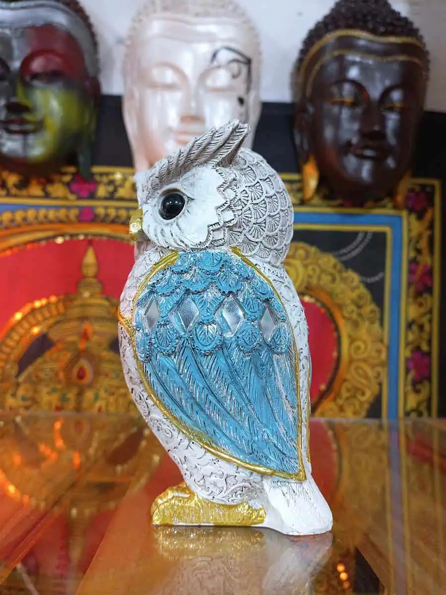 imagen de una lechuza decorativa para la casa