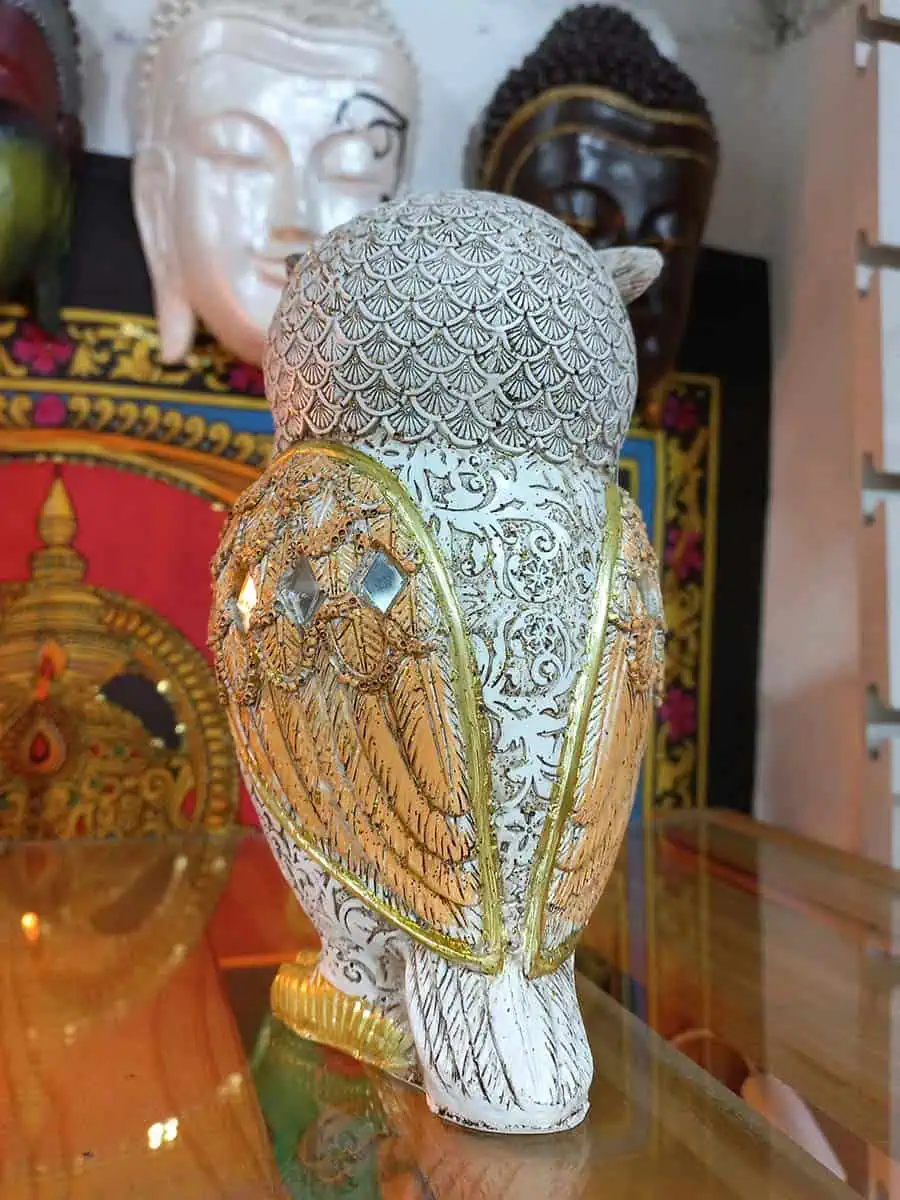 imagen de una lechuza decorativa para la casa