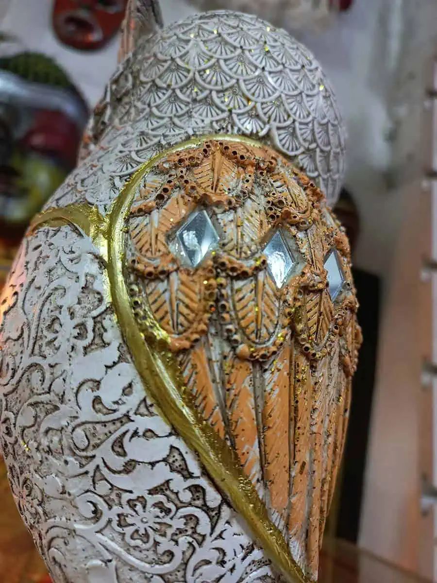 imagen de una lechuza decorativa para la casa