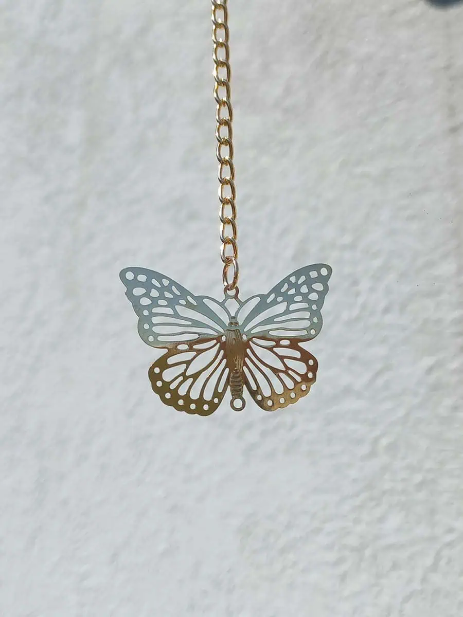 imagen de un llamador de angeles de Mariposa