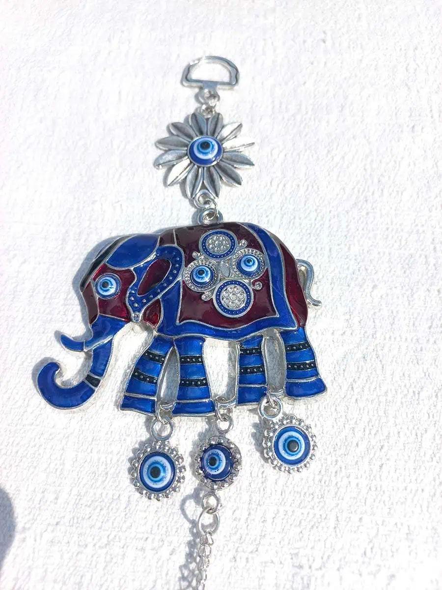 imagen de Colgante de mano de Fátima con ojo turco