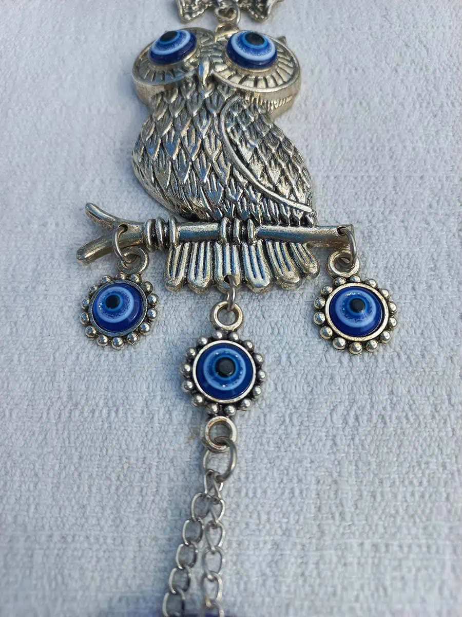 imagen de Colgante de mano de Fátima con ojo turco