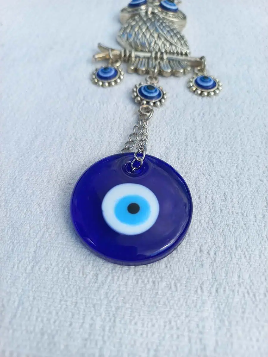 imagen de Colgante de mano de Fátima con ojo turco