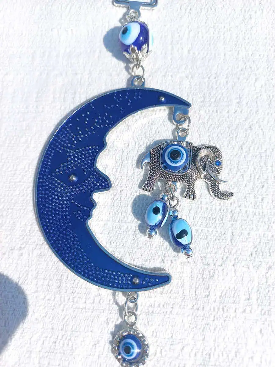 imagen de Colgante de mano de Fátima con ojo turco