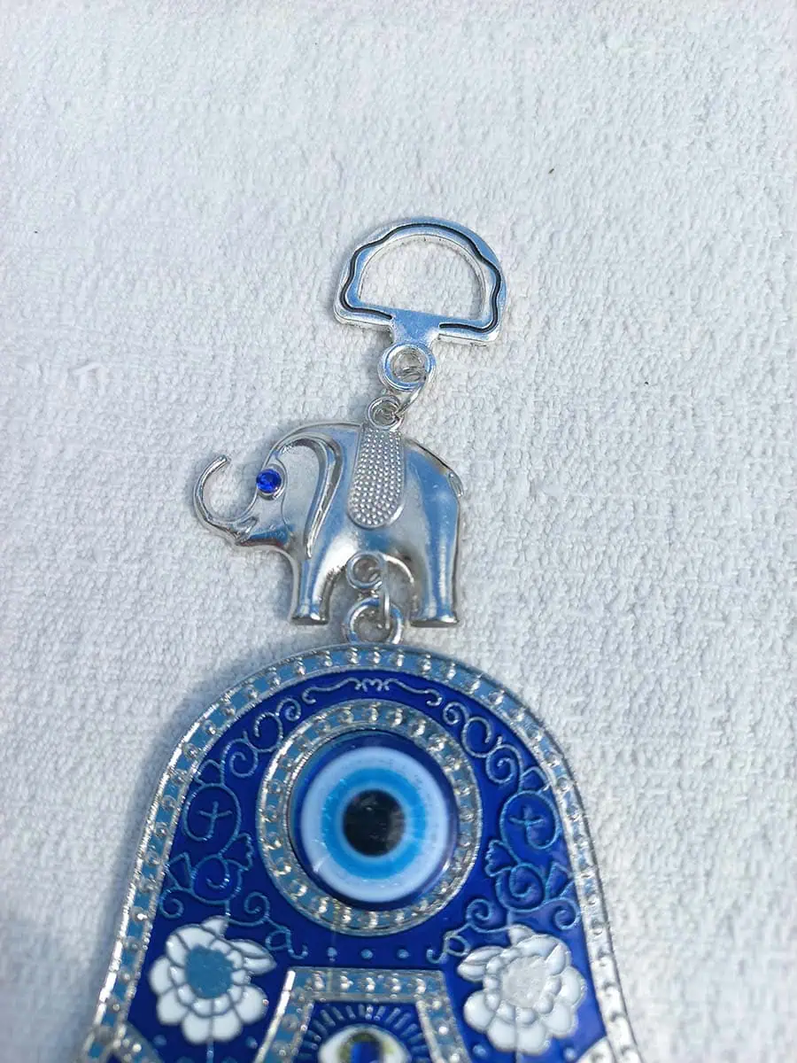imagen de Colgante de mano de Fátima con ojo turco