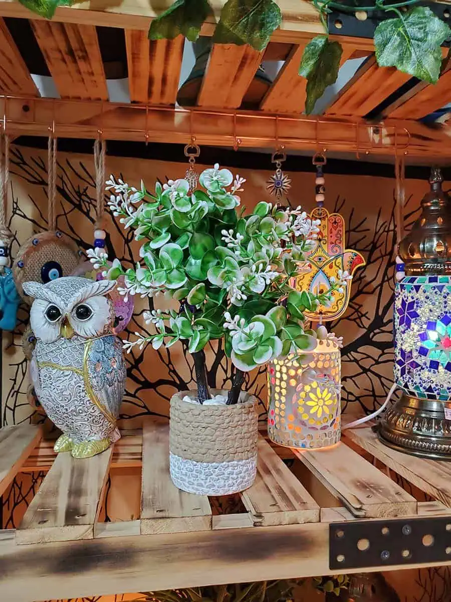 Jazmín de Leche artificial con maceta