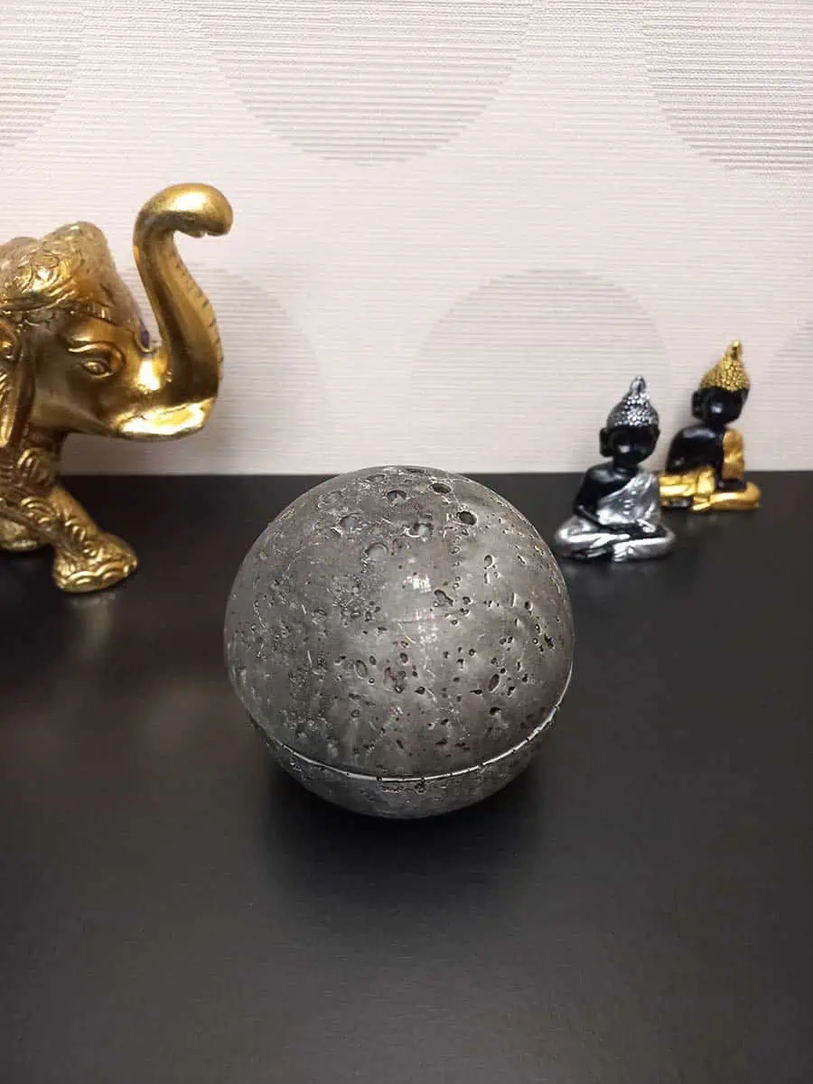 imagen de Sahumador decorativo estilo rústico gris