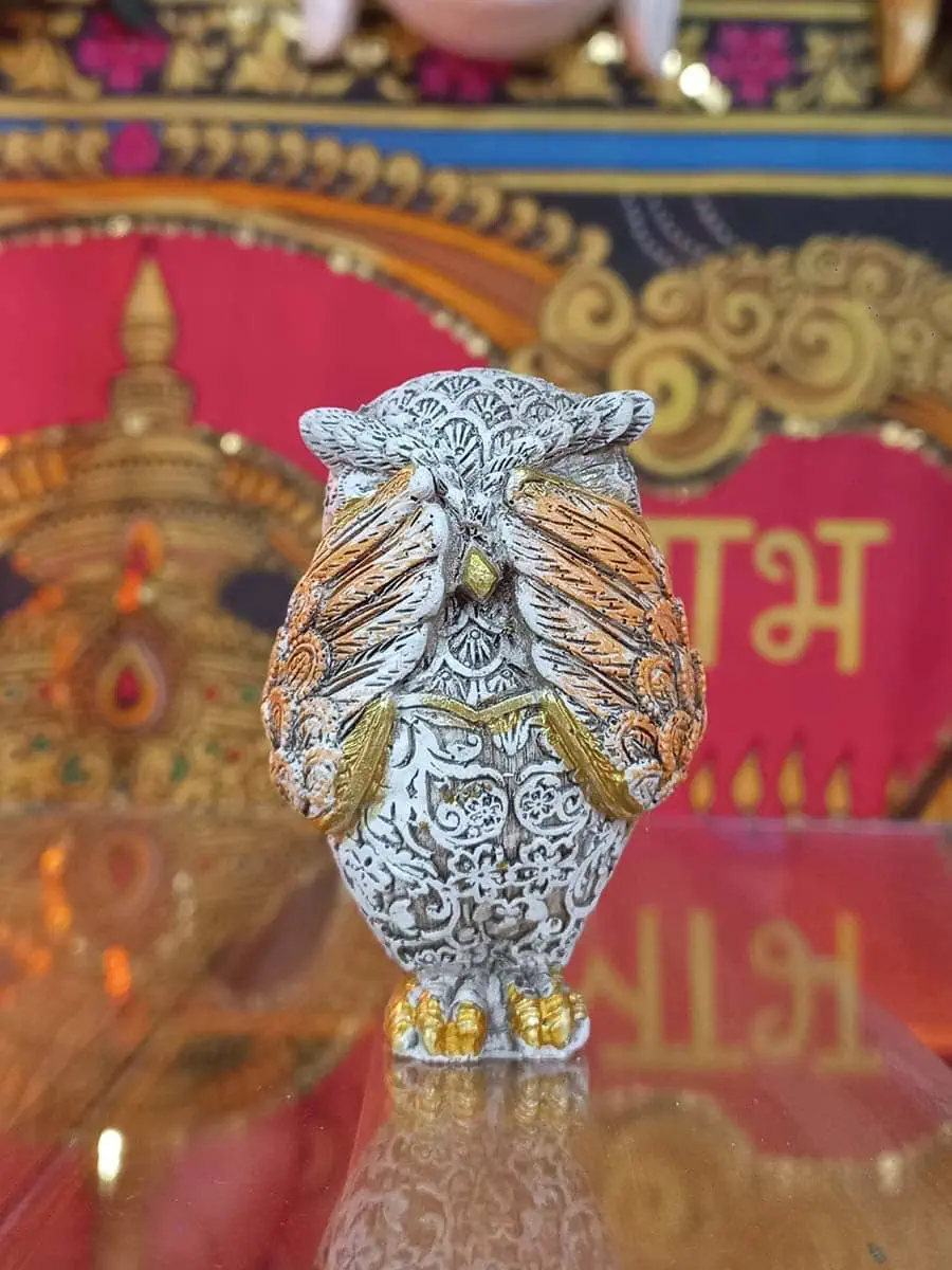 imagen de una lechuza decorativa para la casa