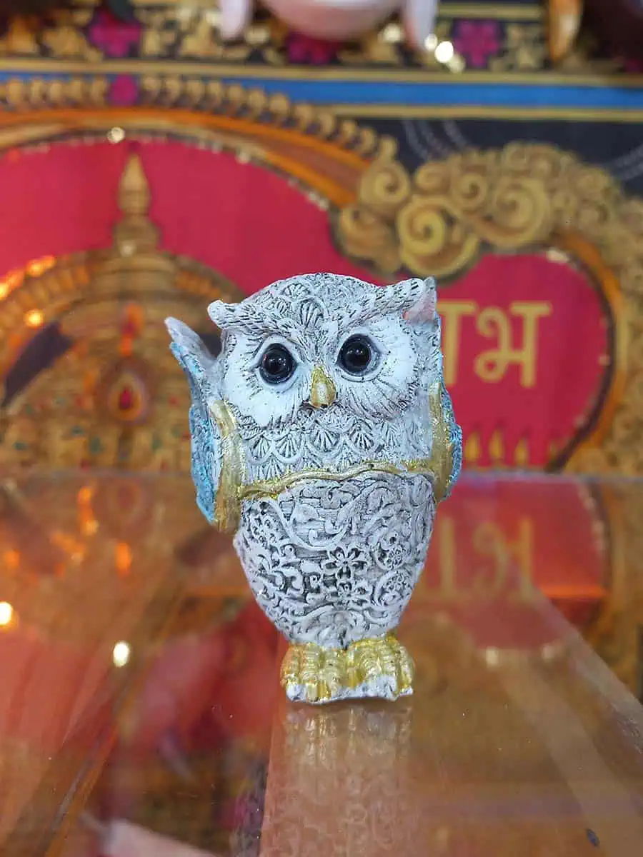 imagen de una lechuza decorativa para la casa